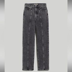Madewell Perfect Vintage Straight Jean - Seamed